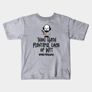 Talk Like William Shakespeare Day – March Kids T-Shirt